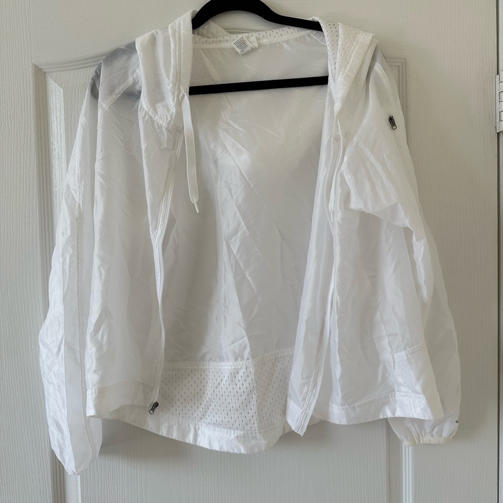 Champion White Workout Jacket S